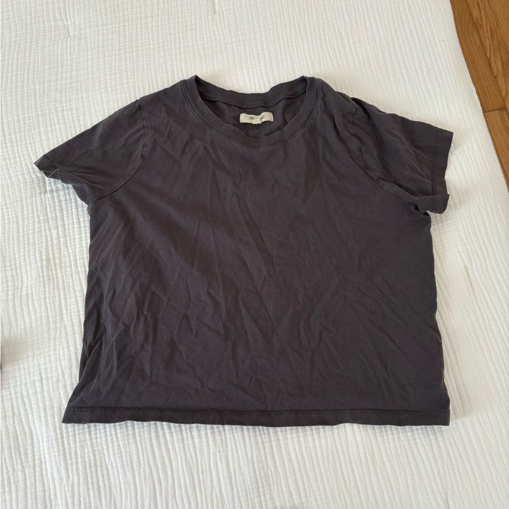 Madewell Gray Short Sleeve T-Shirt